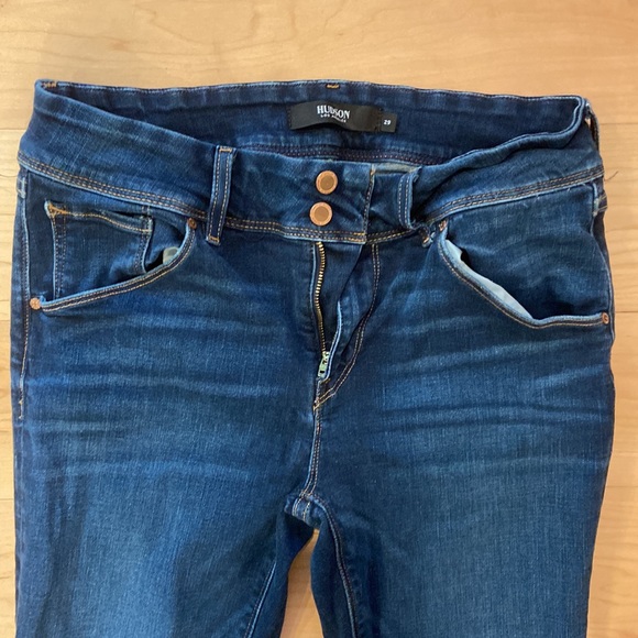 Hudson Collin Skinny Mid-Rise Jeans, Size 29 - Picture 2 of 5